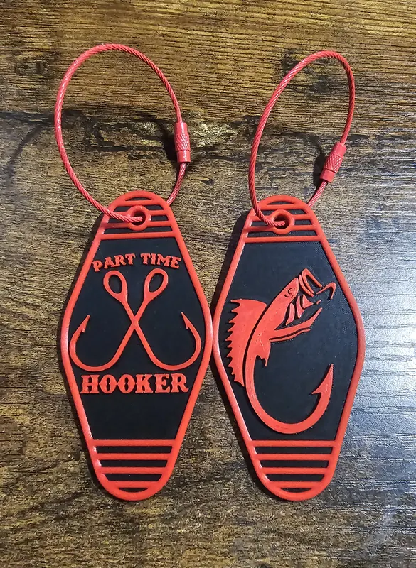 Custom Keychain - Personalized 3D printed keychain